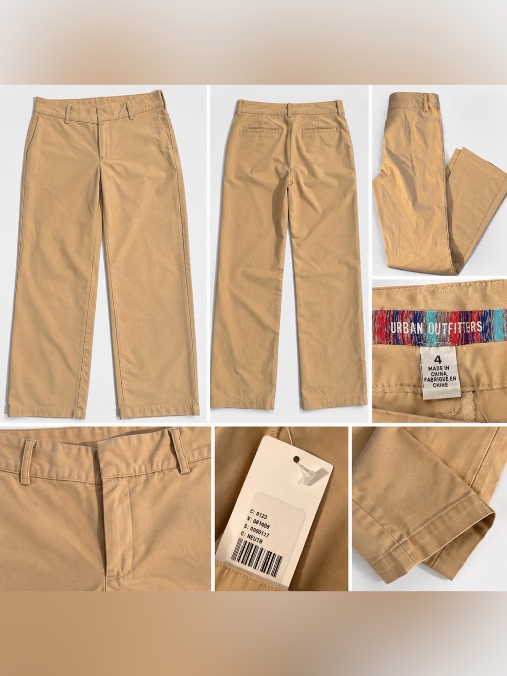 Urban Outfitters Light Tan Chino Pants